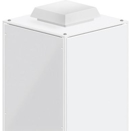 ClimaSys piespiedu ventilatsioon. katused, 575m3/h, 230V, ar katuse izplūdes režģi un filtru G2, balt