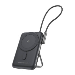 Choetech B735 Magnetic Power Bank 10000mAh 20W PD + USB-C Cable (Black)