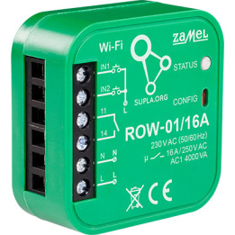 SMART SWITCH ROW-01/16A Wi-Fi 230 V AC ZAMEL