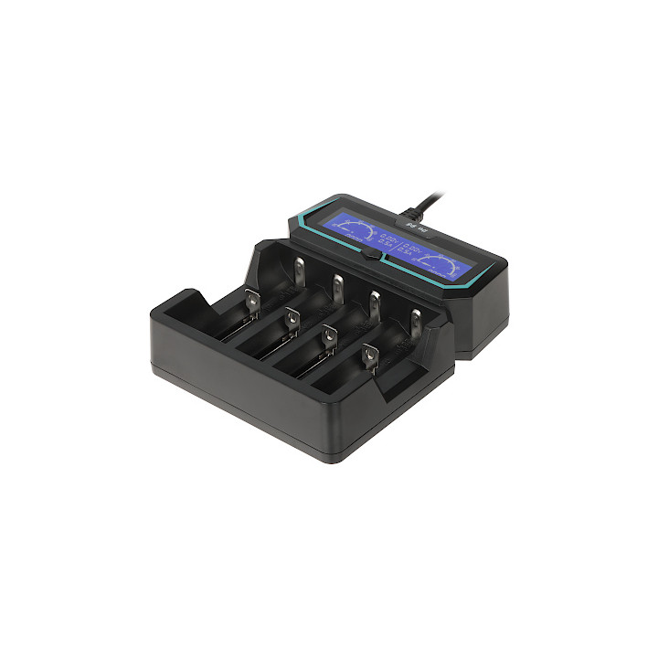 XTAR BAT-RECHARGE/X4 AA/AAA NiMH akumulatoru lādētājs, 5V USB ieeja