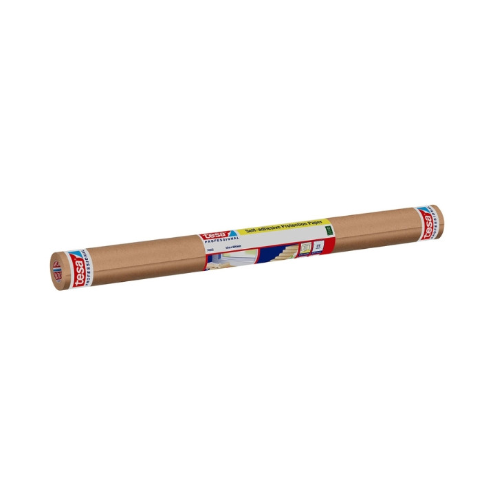 TESA PROTECTION-PAPER/10X60 Клейкая защитная бумага 10м x 60мм для покраски и ремонта