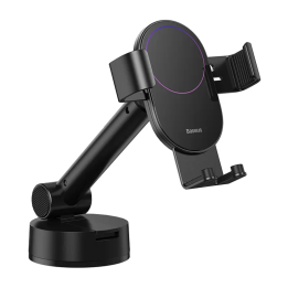 Baseus SUYL-JY01 Gravity Car Mount with Suction Cup (Black)