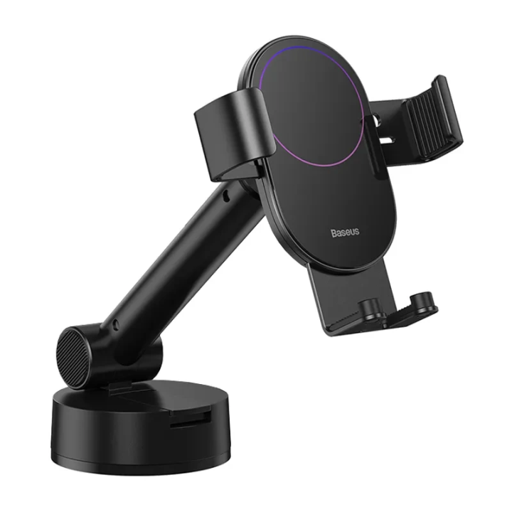 Baseus SUYL-JY01 Gravity Car Mount with Suction Cup (Black)