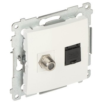 GALA LIETOSANA DASFRJ45.01/11-SIMON54 F + RJ45 TIPS