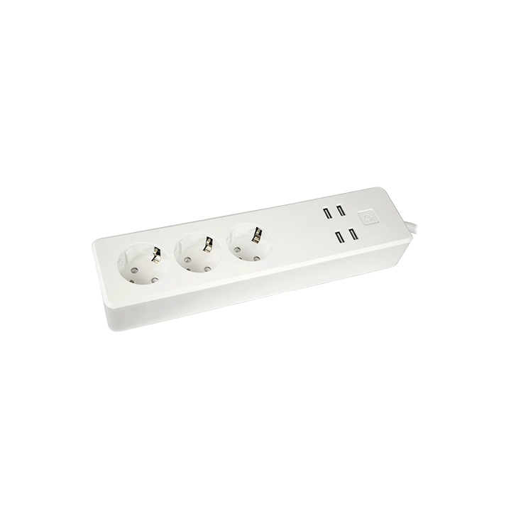 NIVIAN RETAIL NVS-PWSTRIPF-W Smart Plug Wi-Fi Energy Monitor