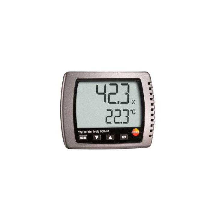 Termohigrometrs Testo 608-H1 ar rasas punkta displeju