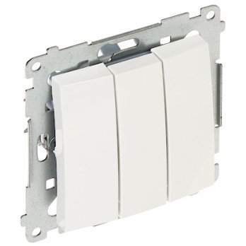 TRIPLE PUSH BUTTON DP31.01/11-SIMON54 250 V 10 A