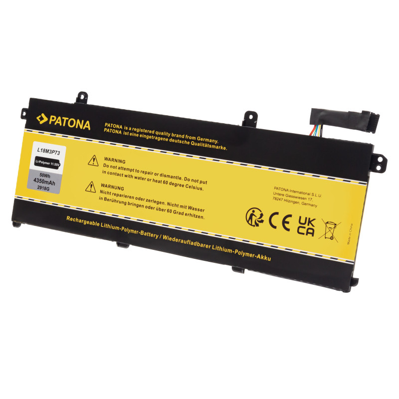 Patona Akumulators Lenovo Thinkpad P43S/T490 4350mAh
