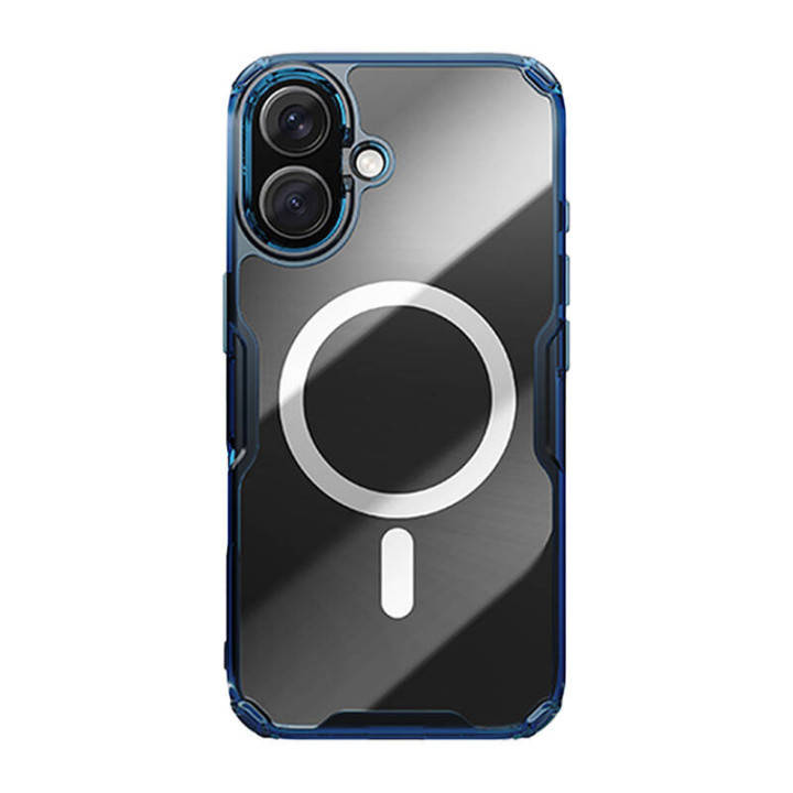 Nillkin Nature TPU Pro Magnetic iPhone 16 Plus ümbris (sinine)