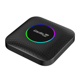 Carlinkit TBOX PLUS LED Wireless Adapter 4G/64G Apple CarPlay/Android Auto (Black) CPC200-Tbox Ambient