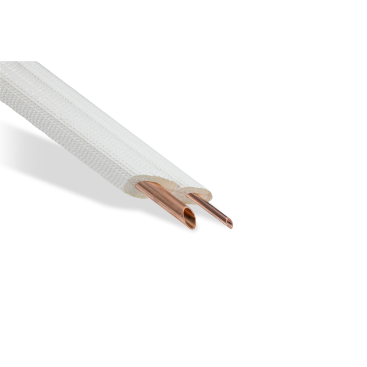 ONNLINE CYY791 Copper tube 1/4"-3/8" insulated 20 m coil Bs1d0
