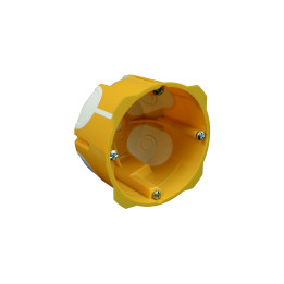 KOPOS KPL 64-50/LD_NA Single-gang flush mounting box 70x68x50 mm yellow