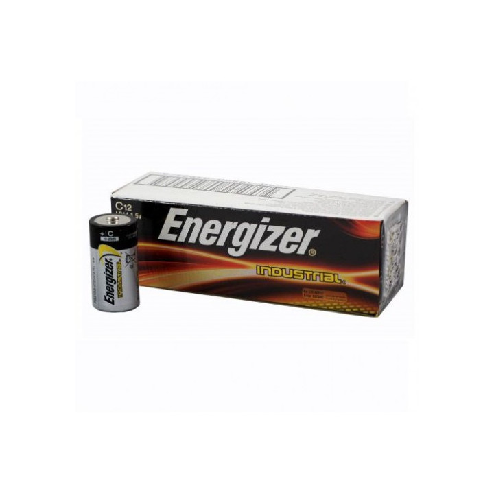 Щелочные батарейки Energizer Industrial C 1,5 В LR14 EN93 AM2 MN1400, 12 шт.