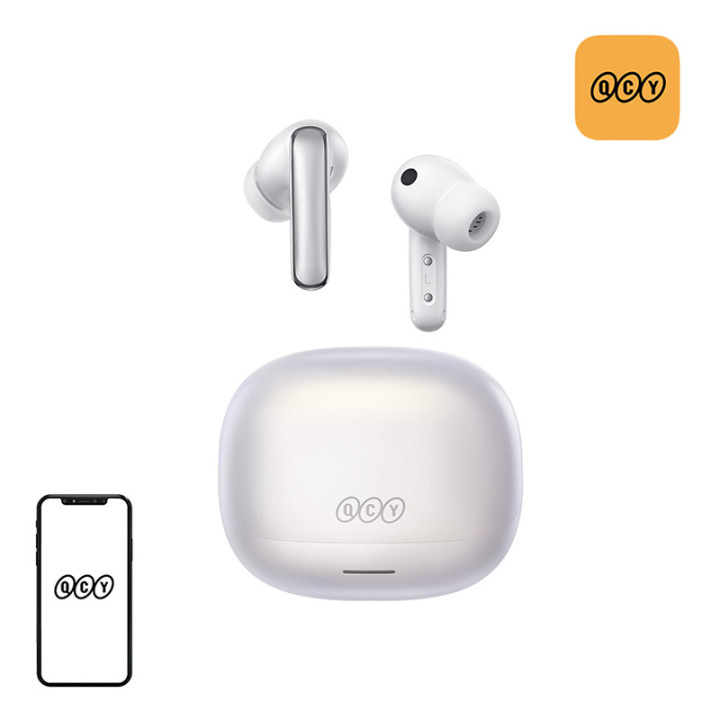 Беспроводные наушники QCY Melobuds N65 (белые)