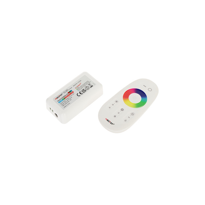 MiBOXER FUT025 RGB LED kontrolieris 2.4 GHz 12-24V DC ar tālvadības pulti Smarteg Smart Life