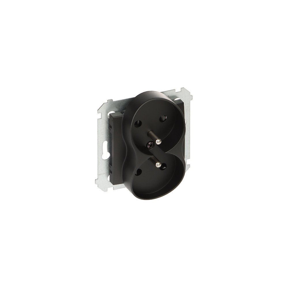 DOUBLE SOCKET OUTLET DGZ2MZ.01/49-SIMON54 250 V 16 A