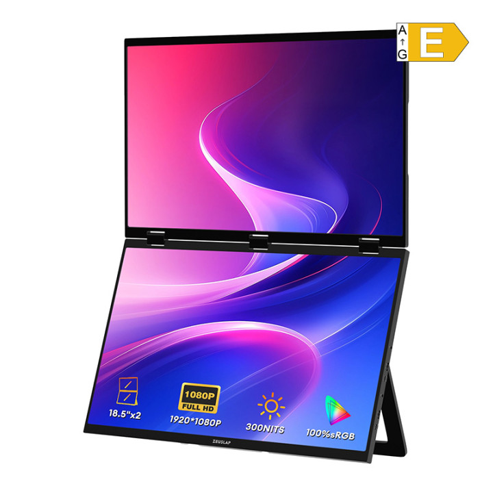 ZEUSLAP Z18W Dual 18" portatīvais monitors