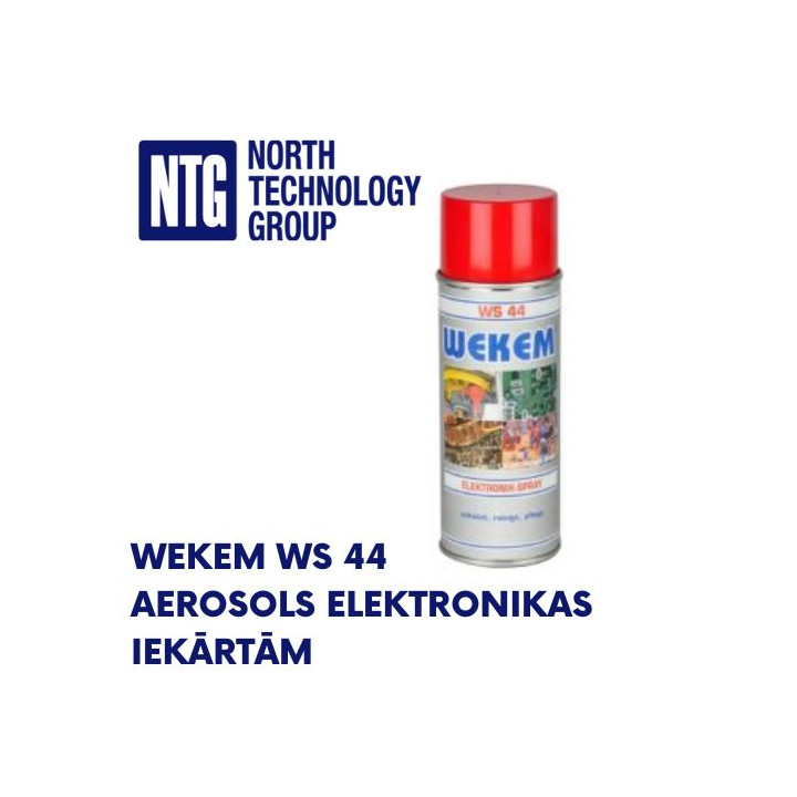 Wekem WS 44 pretrūsas aerosols elektroniskām komponentēm, elektronikai, 400ml