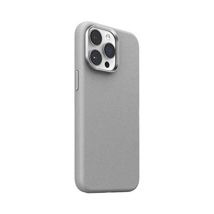 Magnētiskais tālruņa korpuss iPhone 15 Joyroom JR-BP007 (pelēks)