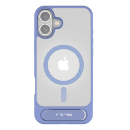 Torras Pstand sērijas futrālis iPhone 16 (zils)