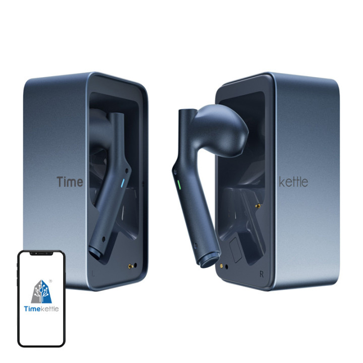 TIMEKETTLE W4 vertimo ausinės (mėlynos)