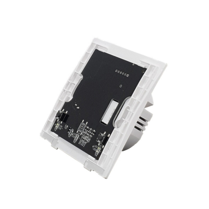 SmartWise B62 UNI Zigbee 3.0 + RF, 2-osainen älykäs seinäkytkin yleisjohdolla ja fyysisellä painikkeella, ILMAN ETUPANEELIA