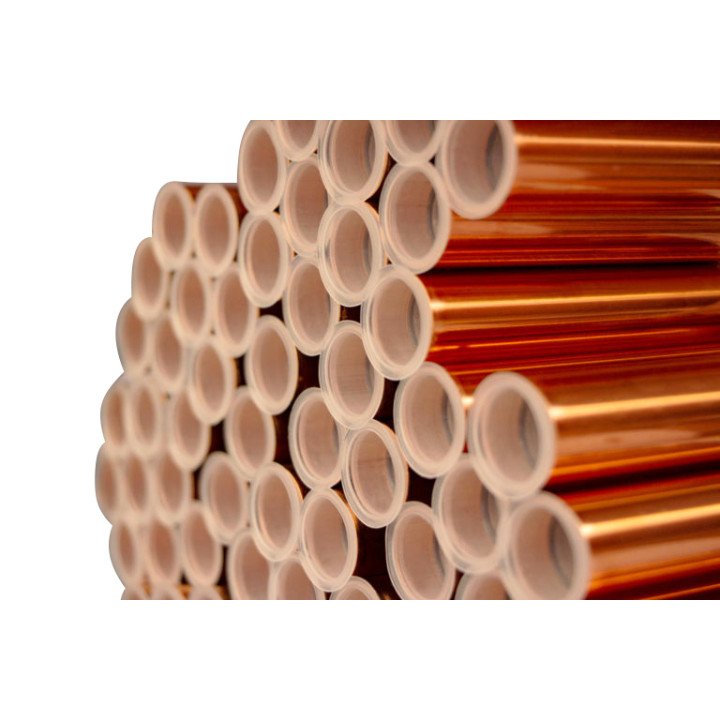 Straight copper tube 40bar 3/8" 9.52x0.8mm 5m FEINROHREN CZF792