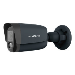 VidiLine VIDI-IPC-38T-E/M/C 8MP IP Bullet kamera 2,8 mm dviguba šviesa
