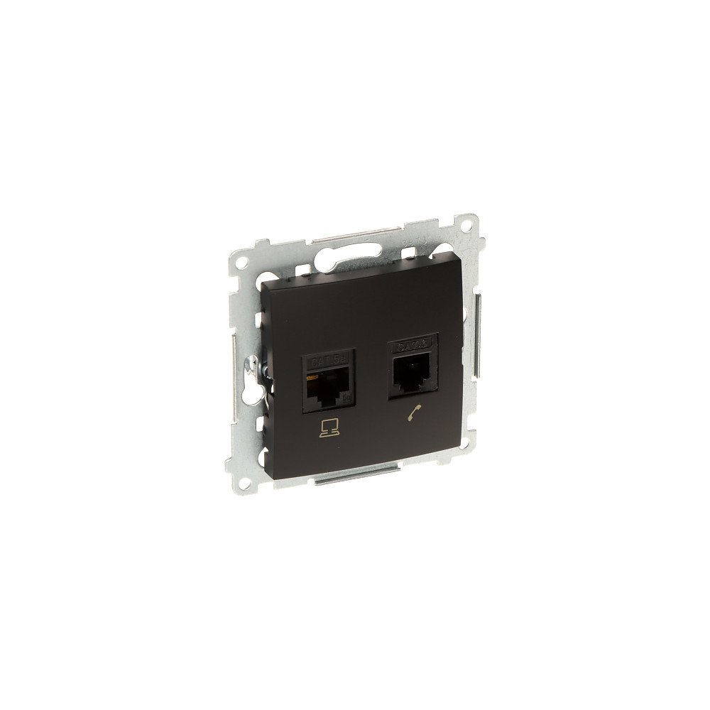 RJ-45 + RJ-12 FINAL SOCKET D5T.01/49-SIMON54