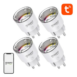 Умная розетка Gosund EP2 WiFi, 4 шт. (4 шт.) 10А Tuya