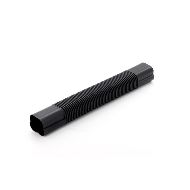 INABA DENKO Flexible Duct Cover SF-77-1000 Black