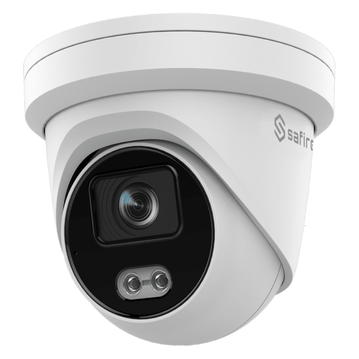 SAFIRE SF-IPT838CWHA-4U-AI2 4MP torņveida IP kamera ar PoE, Wi-Fi, IP67, iebūvētu mikrofonu, microSD līdz 256GB