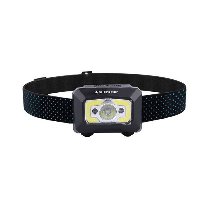 Superfire X30 priekinis žibintas, 340 lm, USB, 5 režimai, 130 m