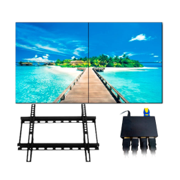 KIT-VIDEOWALL55-2X2-WALL MARCA BLANCA viedais griestu/sienas gaismeklis, balts