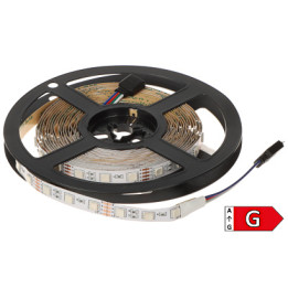 LED ŠVIESOS JUOSTELĖ LED60A-12V/14,4W-RGB/5M 5 m