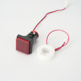 M22 LED индикатор красный 2-позиционный ампер и вольт