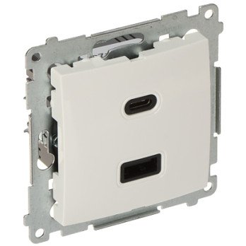 CHARGING SOCKET DEC2CA.01/11-SIMON54 Premium USB 5 V DC / 3.1 A