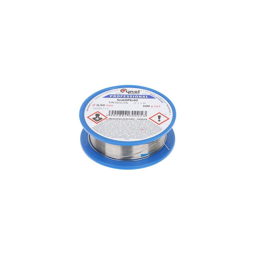 Juotoslanka Pre-0,50/100 Unipress Cynel