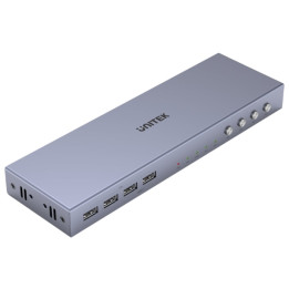 Unitek Przełącznik KVM 4K HDMI 2.0 4-in 1-out +USB