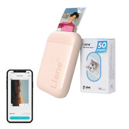 Liene Pearl 2x3" Portable Photo Printer (Pink) KW001-65023