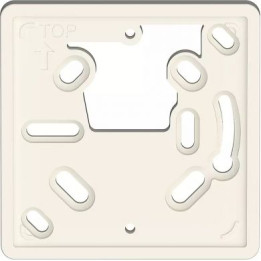 Pieslēguma plāksne RAMSES 714 iebūvējamai rozetei RAMSES 700 S, RAMSES 714 un SOTHIS 715, 79 x 79 mm, balta