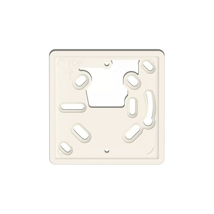 Pieslēguma plāksne RAMSES 714 iebūvējamai rozetei RAMSES 700 S, RAMSES 714 un SOTHIS 715, 79 x 79 mm, balta