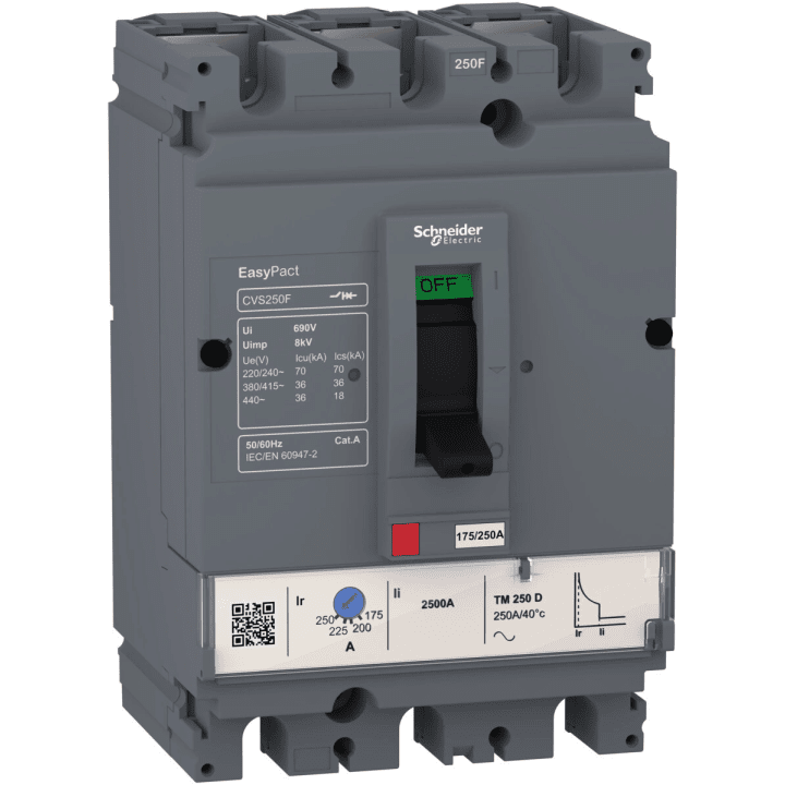 Schneider EasyPact CVS 100A 3P Breaker
