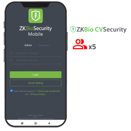 ZKTECO ZK-SOF-BIOCV-MBAPP-5ACC Биометрический терминал
