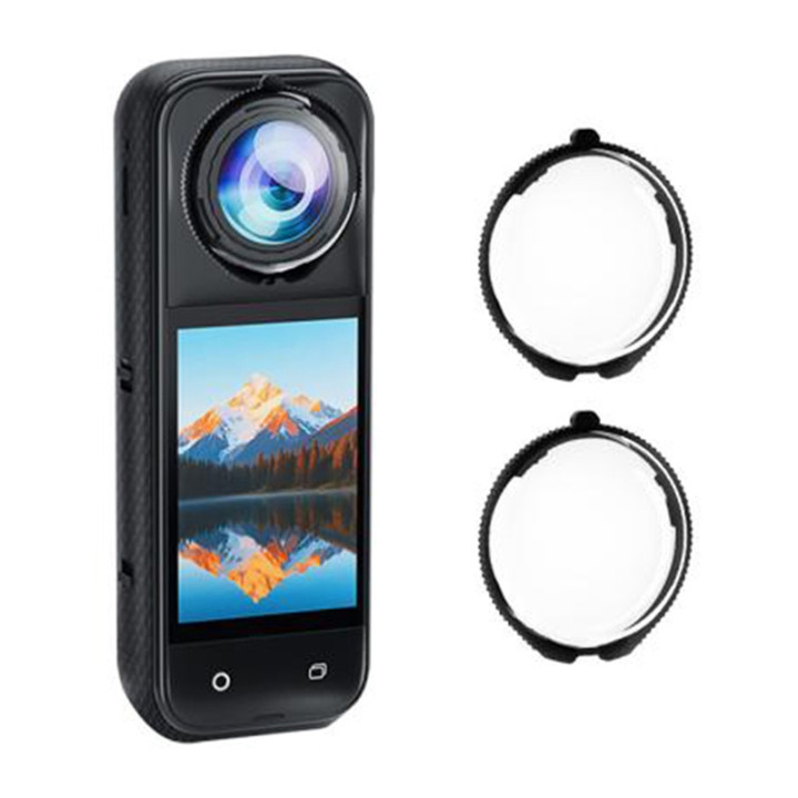 Puluz objektyvo gaubtai Insta360 X5 fotoaparatui