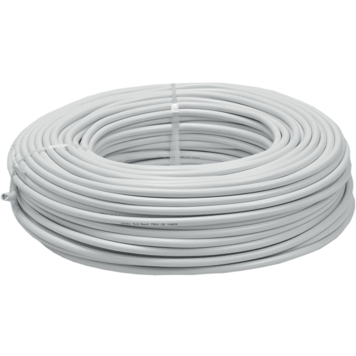 Mercor YDY 3 × 2,5 mm² 450/750 V, 50 m – instalācijas kabelis