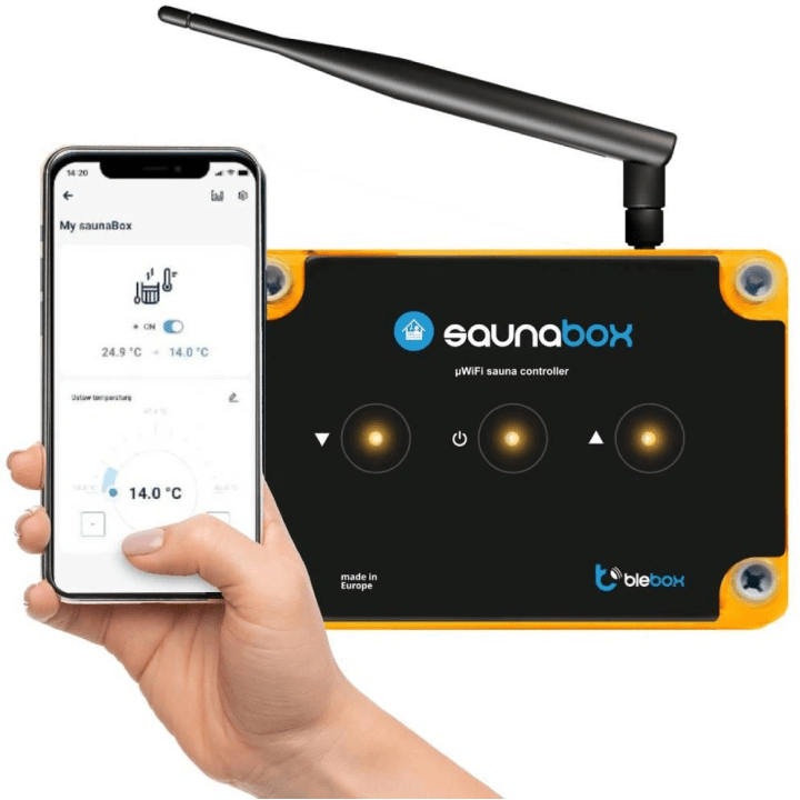 Blebox saunabox pro – sauna juhtimismoodul