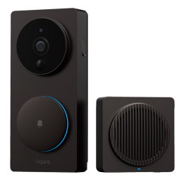 Aqara G4 Black SVD-C03 älykäs ovikamera Wi-Fi, 12-24V DC