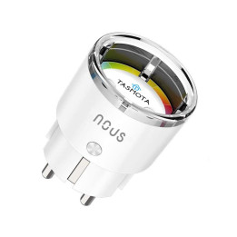 Nous A1T WiFi nutipistik koos võimsusmõõturiga, tehases paigaldatud Tasmota püsivara ja MQTT tugi (16A/3680W)