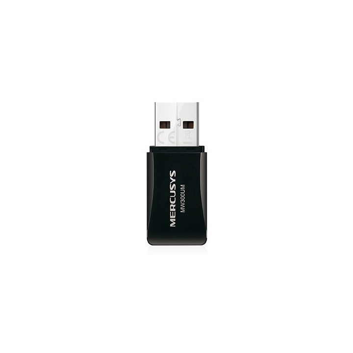 MERCUSYS MW300UM N300 Mini USB Wi-Fi Adapter 300Mbps